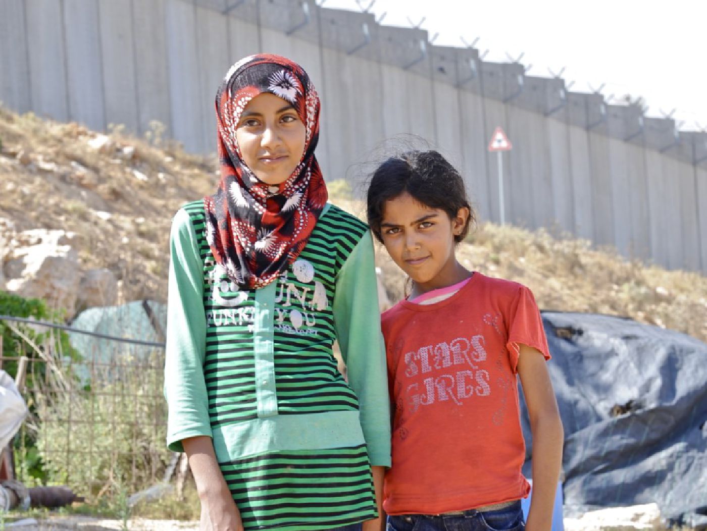 Zeinab and her little sister