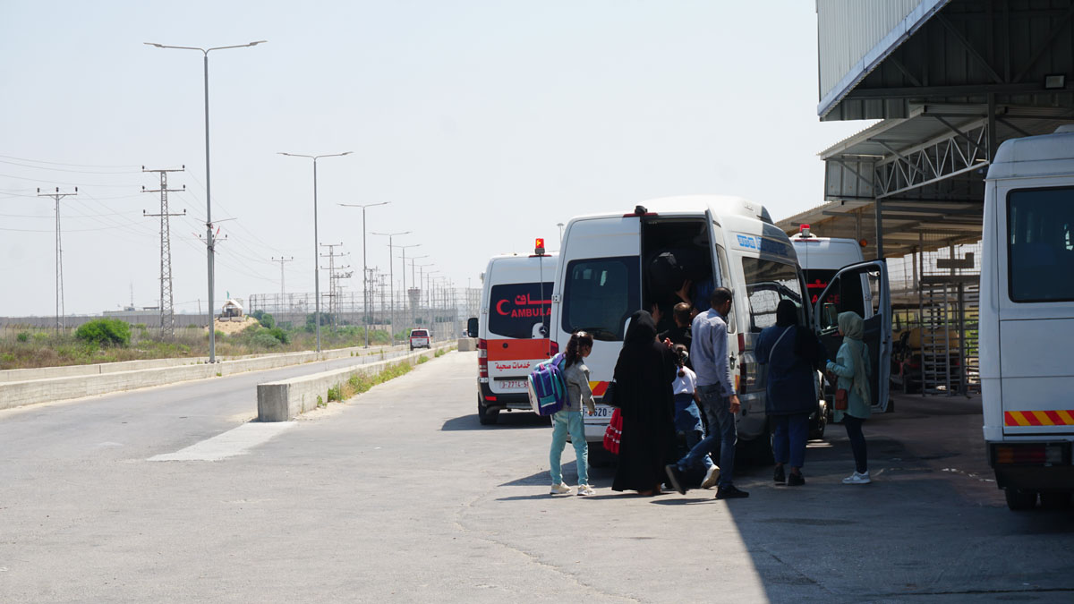 For the first time since 2007, a family was allowed to exit for a family reunion. Source OCHA OPT, June 2022
