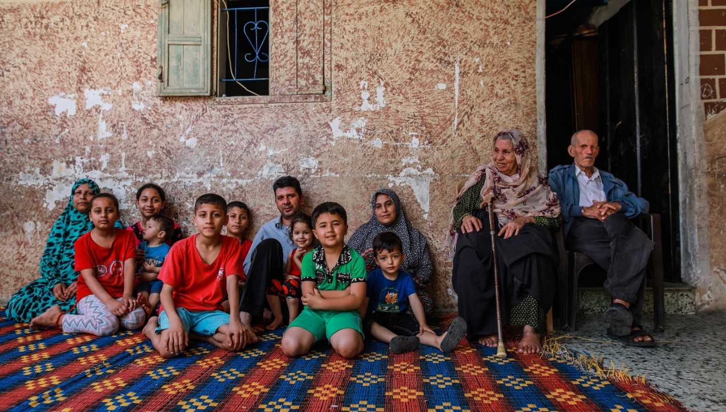 As a sole breadwinner, Mahmoud carried a heavy burden providing for his family. Photo by Mohamed Reefi for CRS.