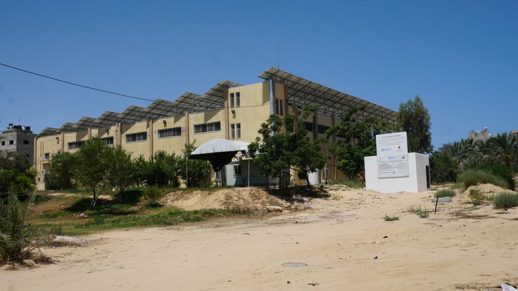 Nasser Hospital, Gaza. © Photo by OCHA