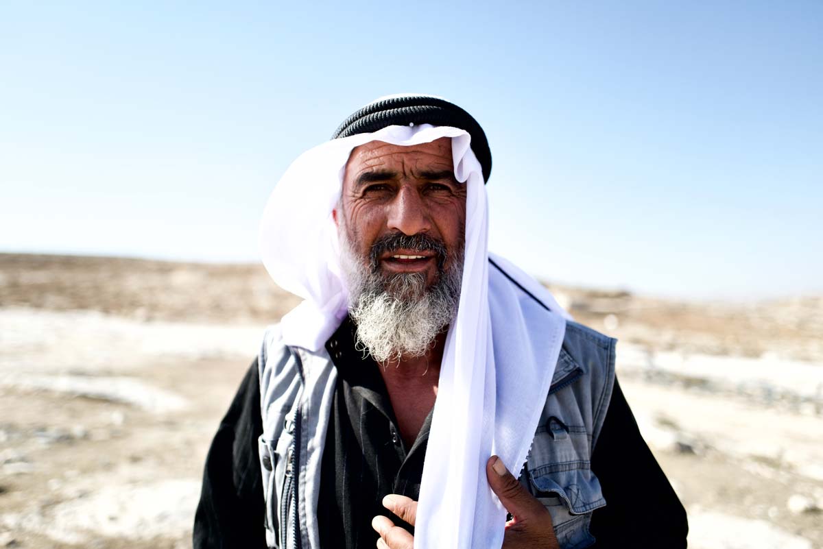 “I feared that I would never return home.” Mahmoud Hamamdeh. Photo by Manal Massalha for OCHA.