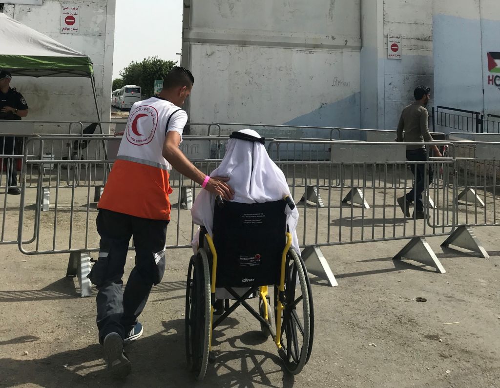 Qalandiya checkpoint Friday 17 May. © Photo by OCHA