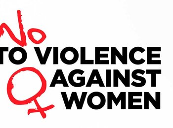 Archive poster: "No to violence against women" (2011)