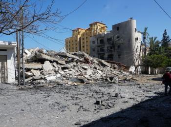 Building destroyed on 5 May 2019, Gaza City. ©  Photo by OCHA