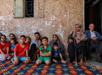 As a sole breadwinner, Mahmoud carried a heavy burden providing for his family. Photo by Mohamed Reefi for CRS.