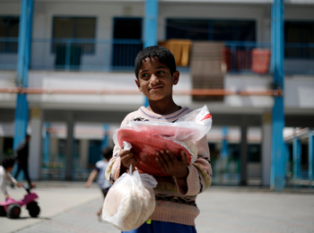 Gaza IDP-Al Zaytoon school. Photo by Iyad al Baba