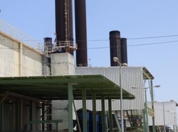 Gaza Power Plant, July 2015. Photo by OCHA