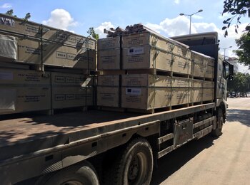 صورة أرشيفية من برنامج منظمة الصحة العالمية