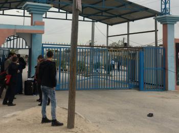 'Arba 'Arba checkpoint in northern Gaza, 30 March 2017
