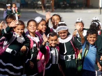 عودة الطلاب الى المدرسة في غزة- UNICEF SoP© 