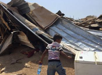 Ma'azi Jaba Bedouin community, 29 August 2016