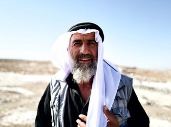 “I feared that I would never return home.” Mahmoud Hamamdeh. Photo by Manal Massalha for OCHA.