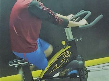  Mohammed al Ajouri at the gym. © Photo by WHO