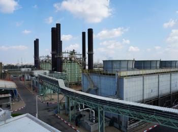 The Gaza Power Plant, Gaza , January 2017. © Photo by OCHA.
