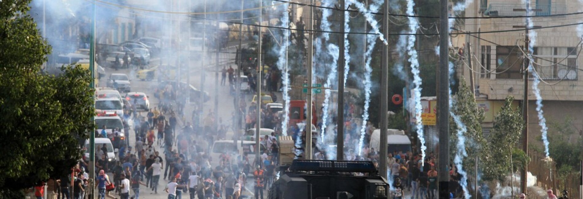 Clashes at the northern entrance of Bethlehem city (Rachel’s Tomb), 13 October 2015. Photo by Ahmad Mezher