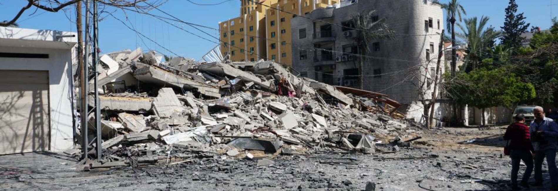 Building destroyed on 5 May 2019, Gaza City. ©  Photo by OCHA