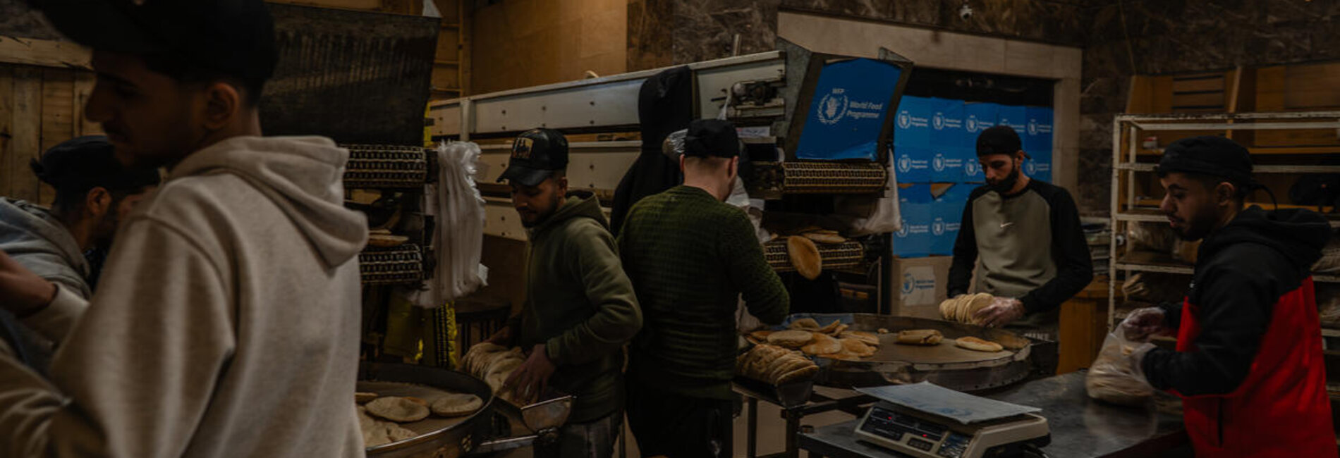 UN-supported bread production in Gaza. Photo by WFP