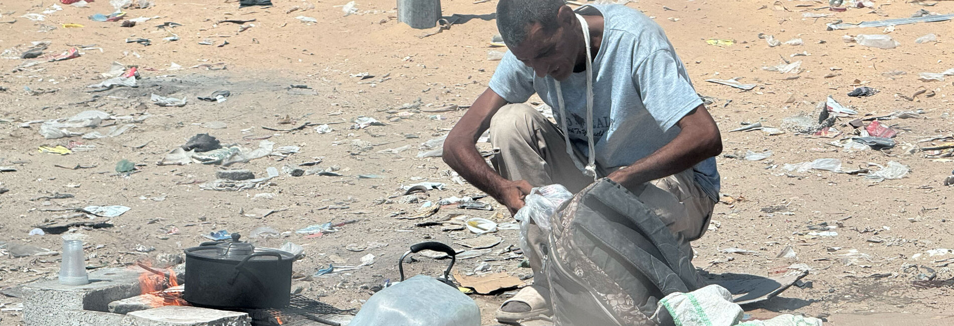 More than two million people face dire conditions amid famine and ongoing war. Credit: OCHA/Olga Cherevko