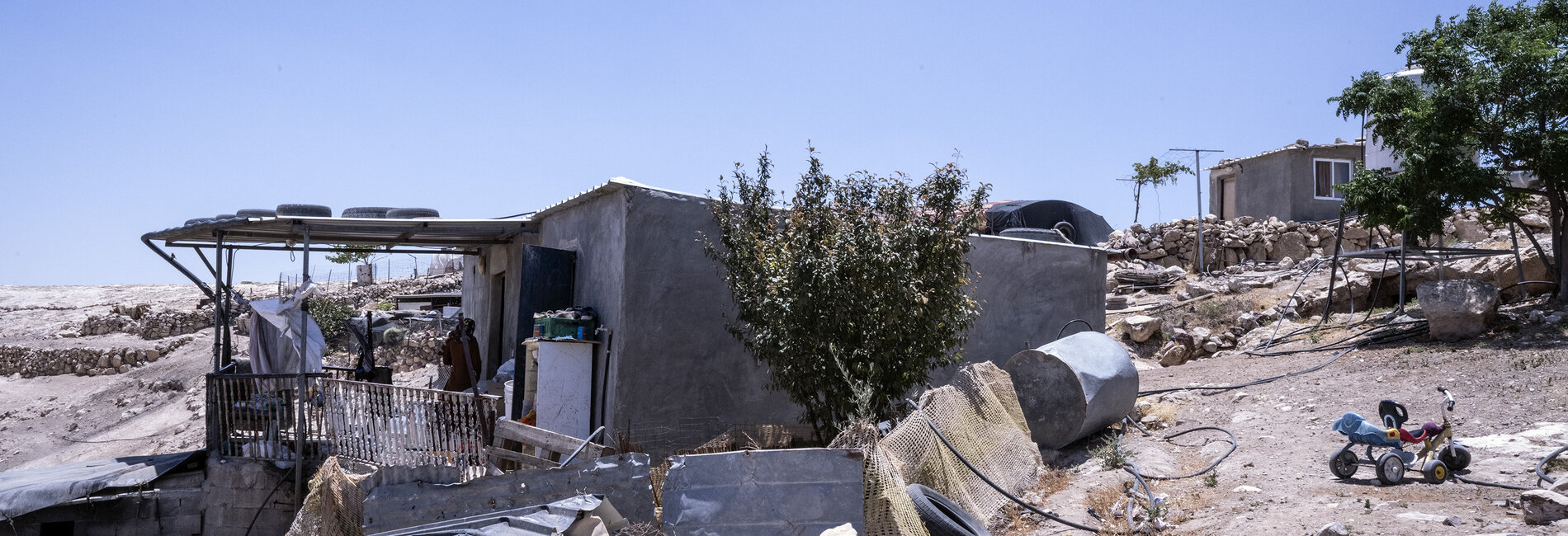 A home in Masafer Yatta. Photo by Tanya Habjouqa/OCHA