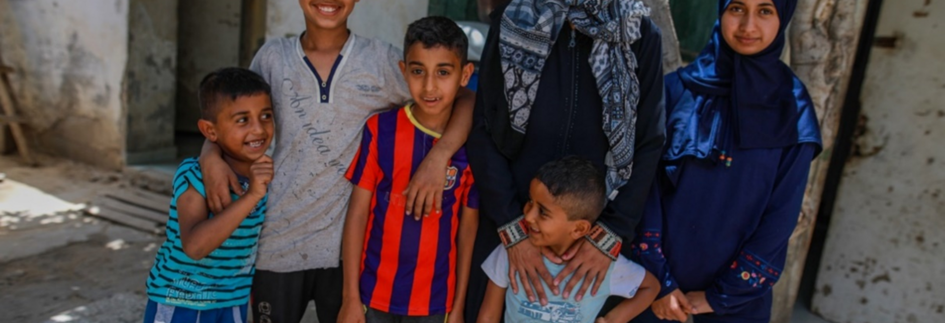  “Finally, we could eat real food!” With the help Intisar received, she could start providing her family with varied, healthy food. Photo by Mohamed Reefi for CRS