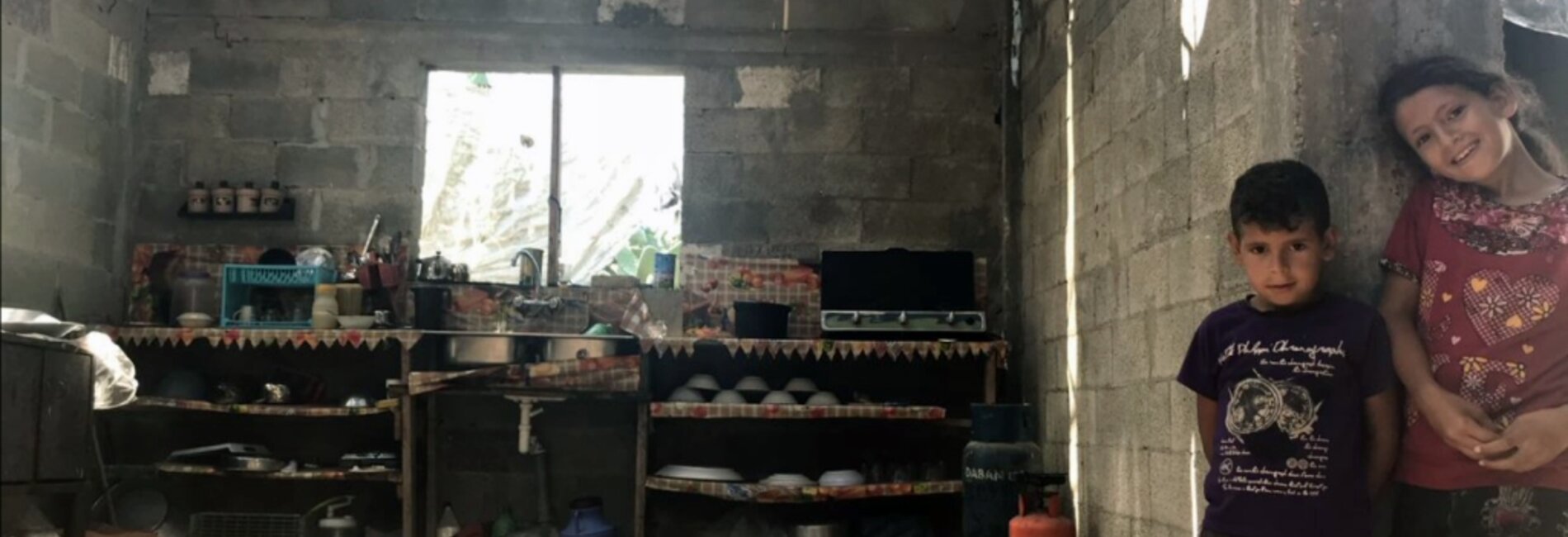 Abu Shallouf’s family home in Izbet Beit Hanoun. © Photo by Shelter Cluster