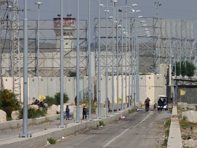 Erez crossing, April 2016. © Photo by OCHA