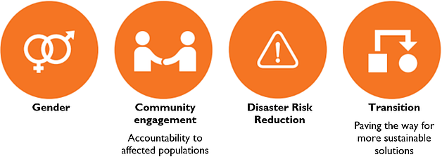 HRP 2016 cross-cutting priorities