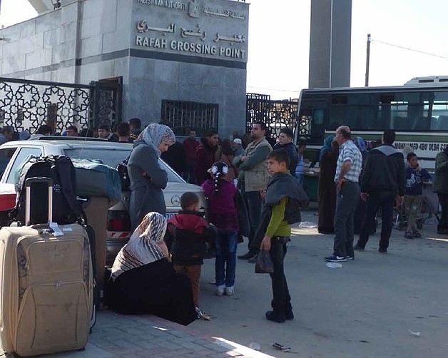 Rafah crossing, Gaza. February 2016. © Photo by OCHA