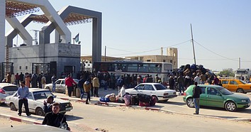 Rafah crossing. February 2016. © Photo by OCHA Rafah crossing. February 2016. © Photo by OCHA