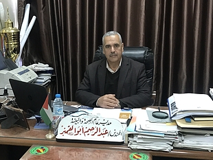 المهندس عبد الرحيم أبو القمبز، مدير مديرية الصحة والبيئة في بلدية غزة