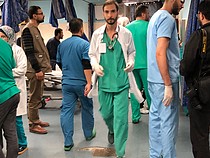 Ash Shifa hospital, Gaza City, April 2018