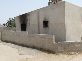 Dawabsheh family home in Duma, target of arson attack. Photo by OCHA