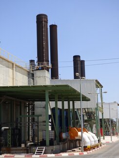 Gaza Power Plant, July 2015. Photo by OCHA