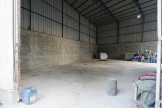 Empty warehouse of a cement mixing factory in eastern Gaza City, Nov 2016. 
