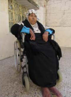 Khadra, a mother of seven from al Fawwar