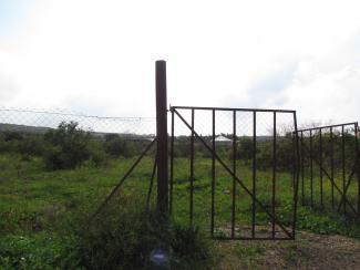 Abandoned lands behind the Barrier in Qalqiliya due to the lack of permits. February 2019