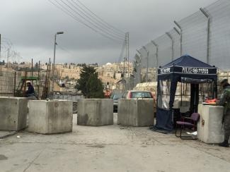 Ras al Amud neighbourhood, East Jerusalem, November 2015. Photo by OCHA