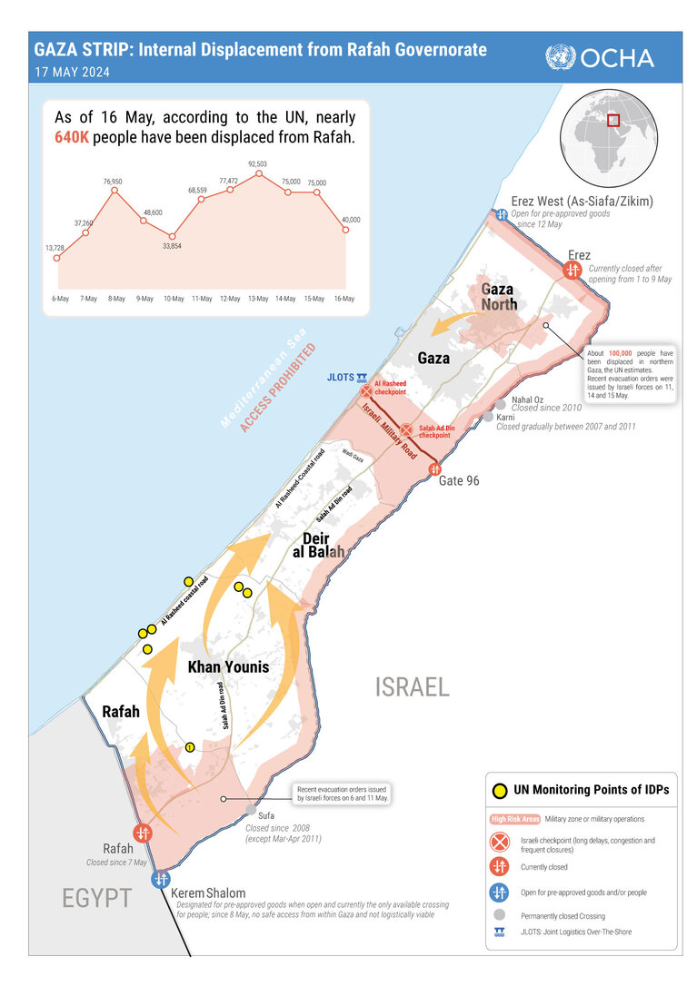 Hostilities in the Gaza Strip and Israel | Flash Update #167 | United