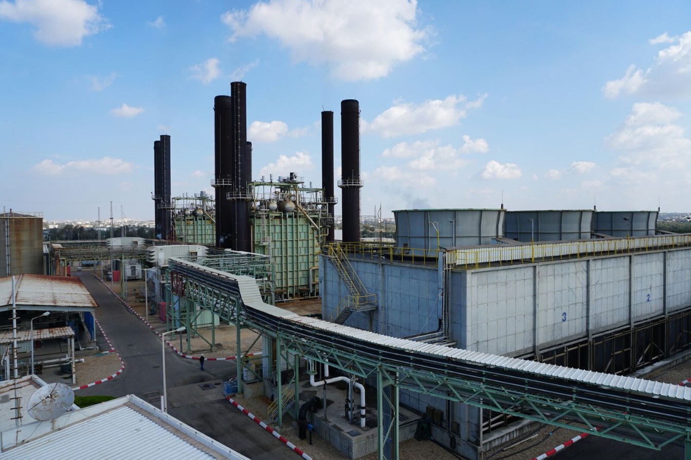 The Gaza Power Plant, Gaza , January 2017. © Photo by OCHA.