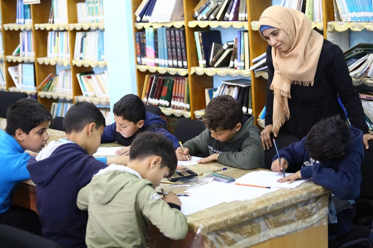 UNRWA New Gaza Elementary Co-Ed school © 2020 UNRWA. Photo by Khalil Adwan 